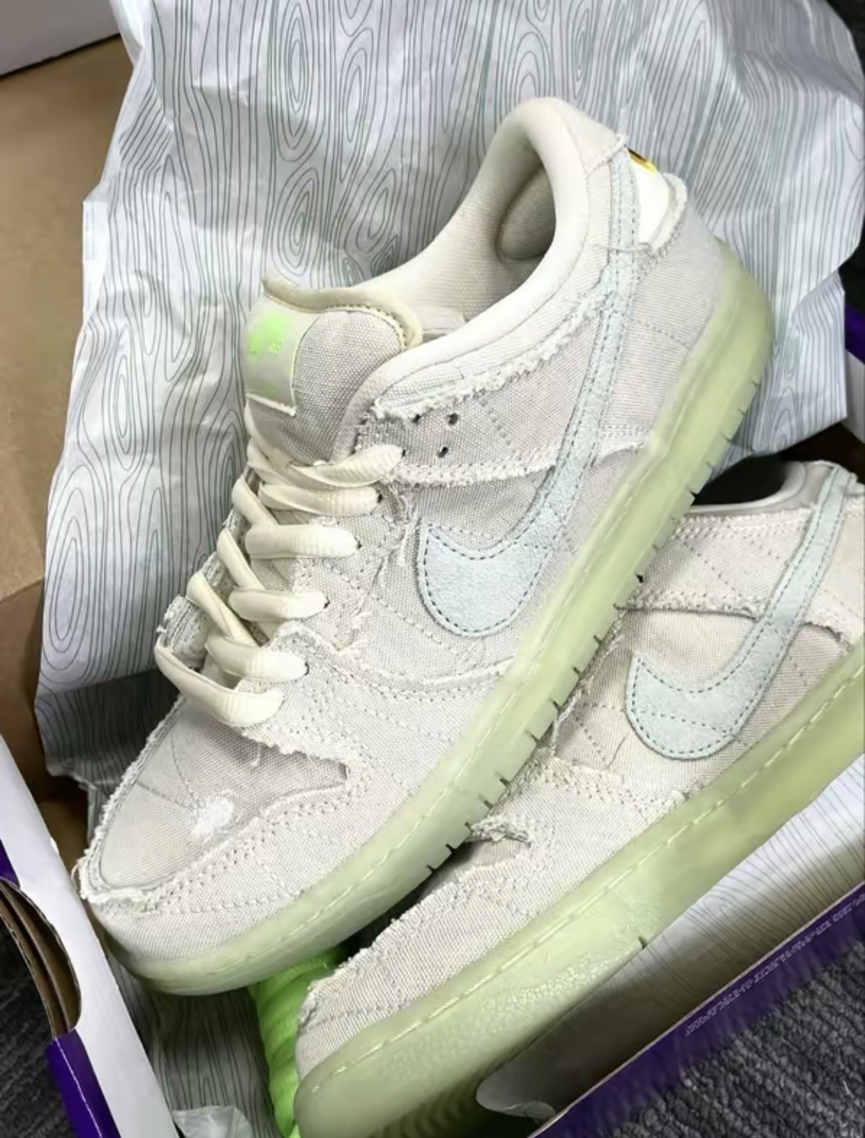 PK God Batch Nike SB Dunk Low Mummy DM0774-111 review V*** 01