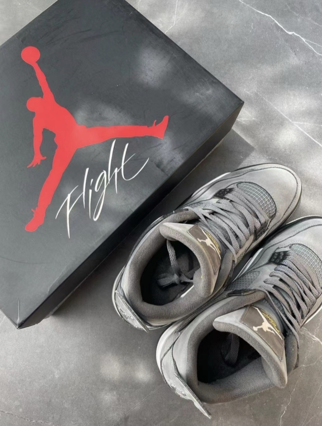 PK God Batch Air Jordan 4 Retro Cool Grey 308497-007 review A*** 00