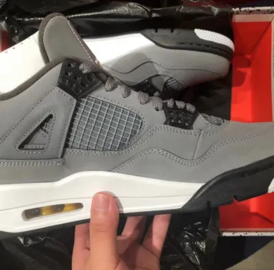 PK God Batch Air Jordan 4 Retro Cool Grey 308497-007 review F*** 01