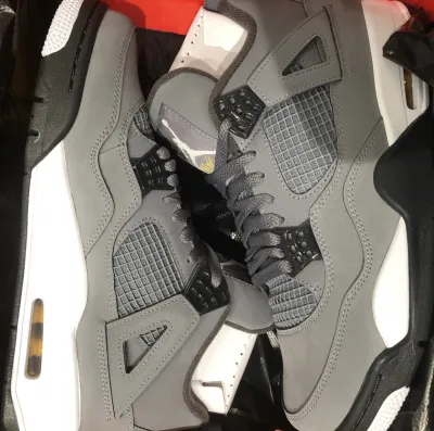 PK God Batch Air Jordan 4 Retro Cool Grey 308497-007 review F*** 02
