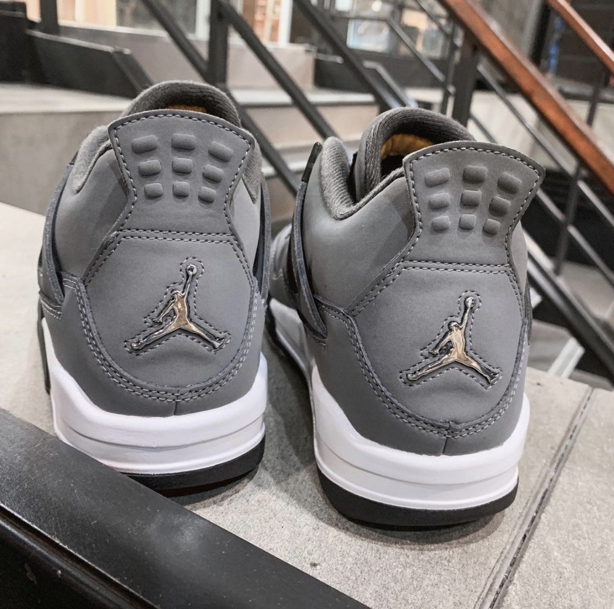 PK God Batch Air Jordan 4 Retro Cool Grey 308497-007 review L*** 01