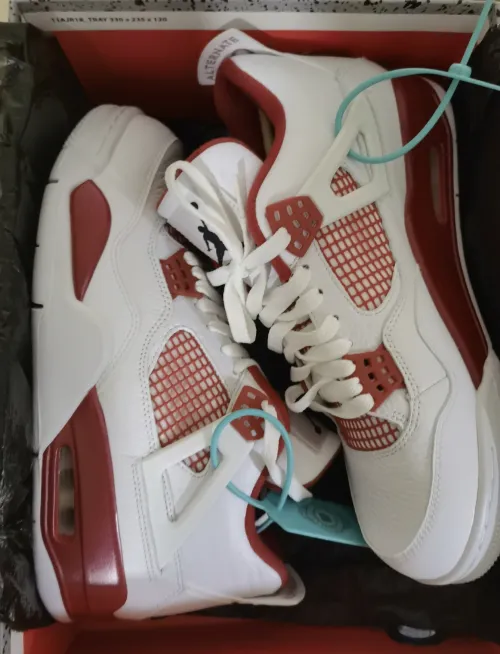 PK God Batch Air Jordan 4 Retro Alternate 89 308497-106 review 