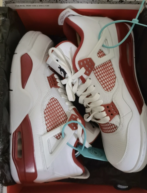PK God Batch Air Jordan 4 Retro Alternate 89 308497-106 review 
