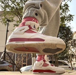 PK God Batch Air Jordan 4 Retro Alternate 89 308497-106 review L*** 02