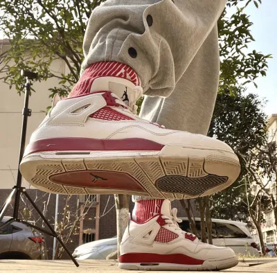 PK God Batch Air Jordan 4 Retro Alternate 89 308497-106 review L*** 01