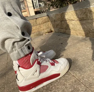 PK God Batch Air Jordan 4 Retro Alternate 89 308497-106 review L*** 02