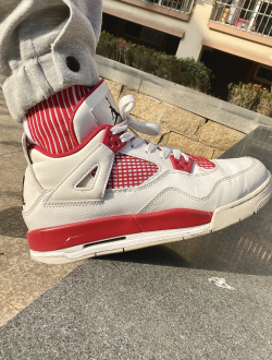 PK God Batch Air Jordan 4 Retro Alternate 89 308497-106 review L*** 04
