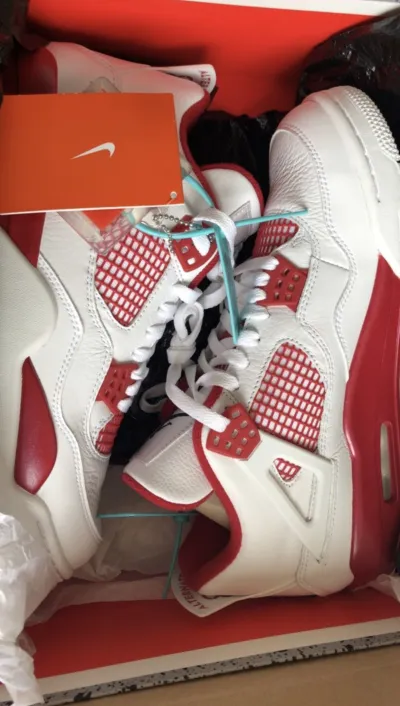 PK God Batch Air Jordan 4 Retro Alternate 89 308497-106 review A***