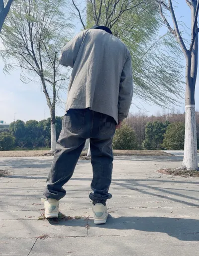 PK God Batch Air Jordan 4 Retro Off-White Sail  CV9388-100 review G*** 03