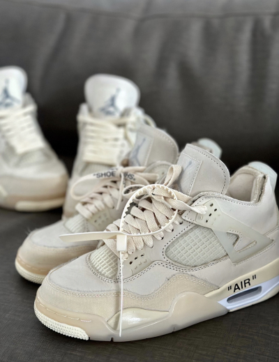 PK God Batch Air Jordan 4 Retro Off-White Sail  CV9388-100 review R*** 03