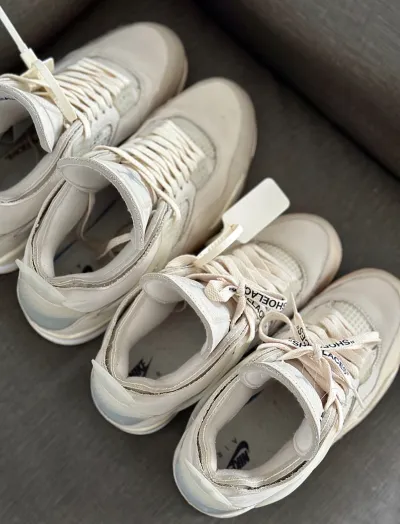 PK God Batch Air Jordan 4 Retro Off-White Sail  CV9388-100 review R*** 05
