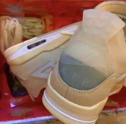 PK God Batch Air Jordan 4 Retro Off-White Sail  CV9388-100 review L*** 02