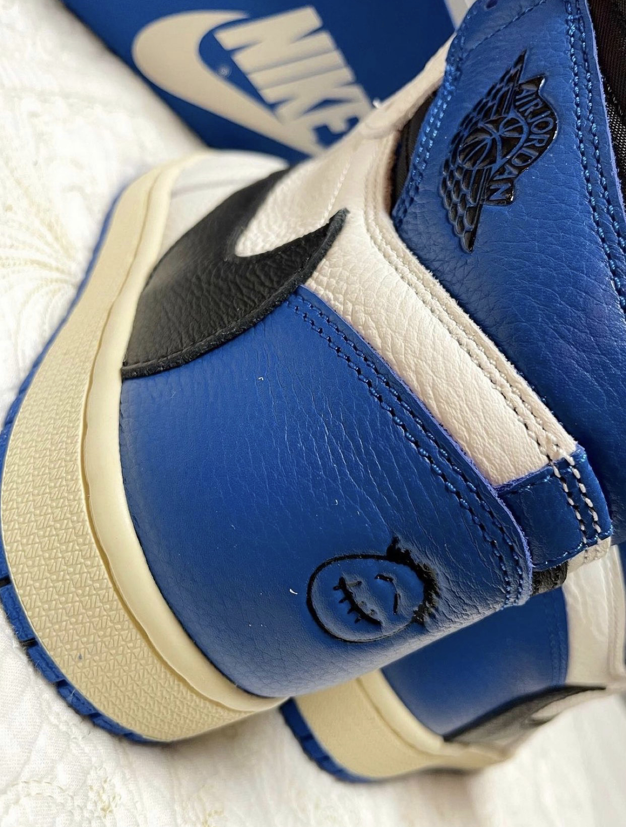 PK God Batch Air Jordan 1 Retro High OG SP Fragment x Travis Scott DH3227-105 review E*** 06
