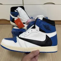 PK God Batch Air Jordan 1 Retro High OG SP Fragment x Travis Scott DH3227-105 review 1