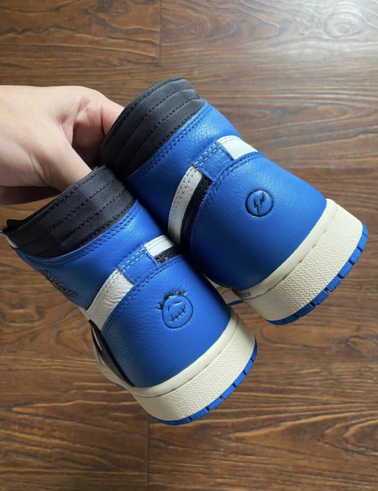 PK God Batch Air Jordan 1 Retro High OG SP Fragment x Travis Scott DH3227-105 review K*** 03