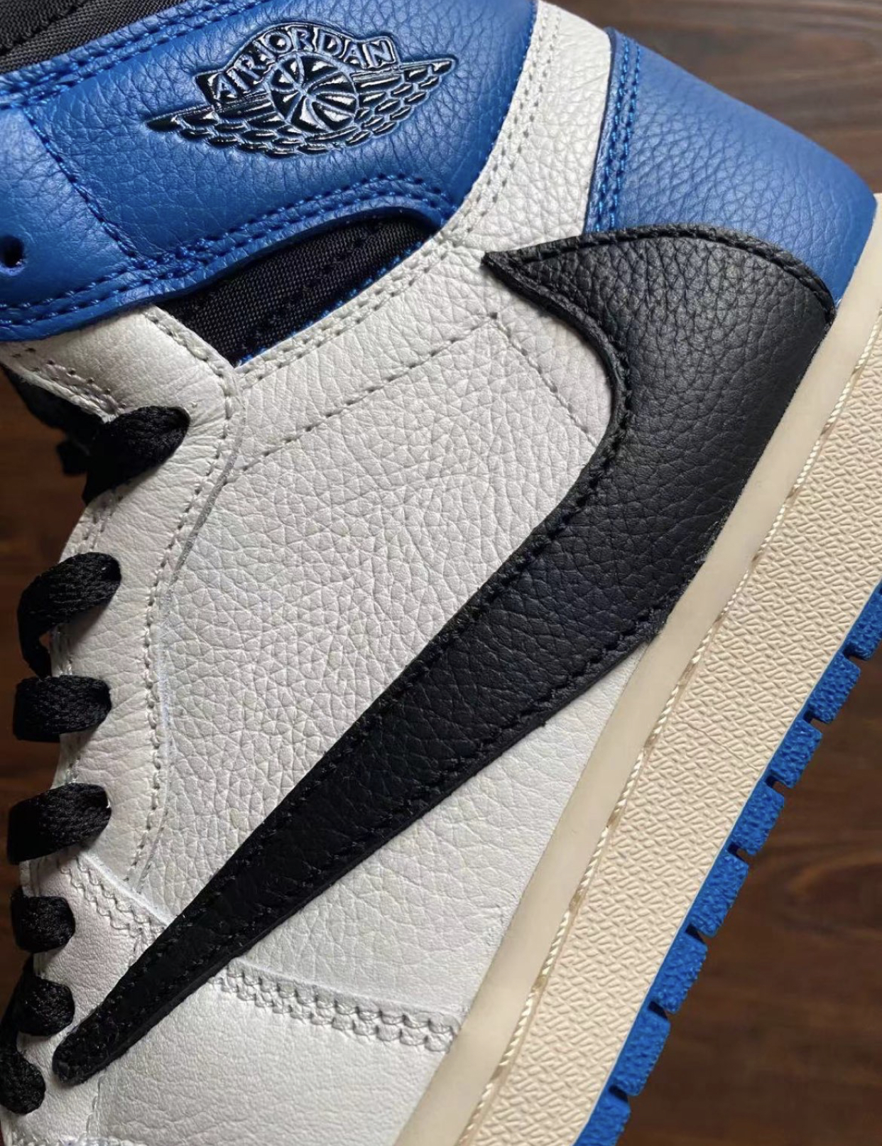 PK God Batch Air Jordan 1 Retro High OG SP Fragment x Travis Scott DH3227-105 review K*** 04