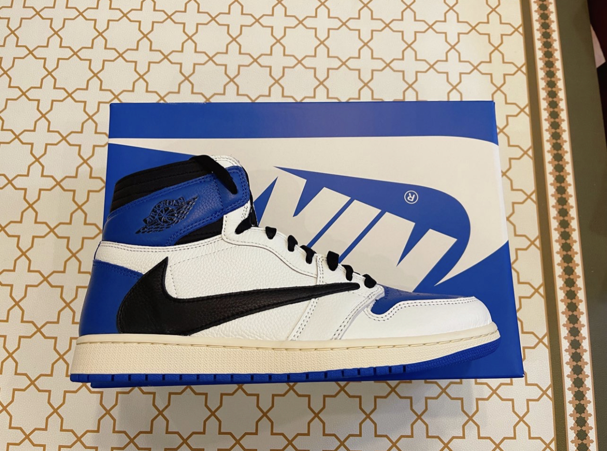 PK God Batch Air Jordan 1 Retro High OG SP Fragment x Travis Scott DH3227-105 review G*** 01