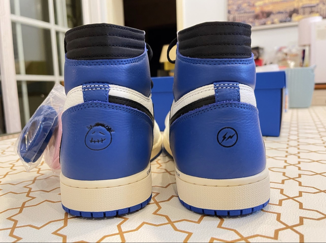 PK God Batch Air Jordan 1 Retro High OG SP Fragment x Travis Scott DH3227-105 review G*** 04