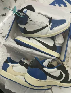 PK God Batch Air Jordan 1 Retro High OG SP Fragment x Travis Scott DH3227-105 review J*** 01