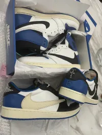 PK God Batch Air Jordan 1 Retro High OG SP Fragment x Travis Scott DH3227-105 review 3