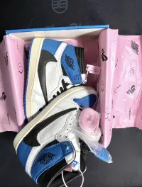 PK God Batch Air Jordan 1 Retro High OG SP Fragment x Travis Scott DH3227-105 review 3