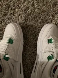 PK God Batch Air Jordan 4 Retro Metallic Green CT8527-113 review 0