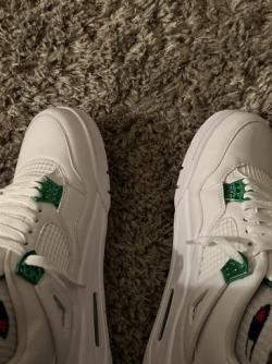 PK God Batch Air Jordan 4 Retro Metallic Green CT8527-113 review Y***s