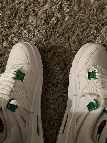 PK God Batch Air Jordan 4 Retro Metallic Green CT8527-113 review Y***s