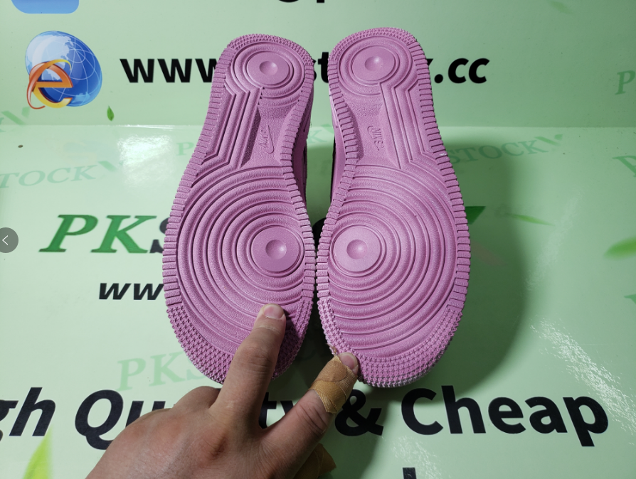 PK God Batch Chrome Hearts x Air Force 1 pink (Special shoe box) review R*** 05