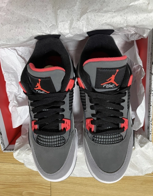 Special offer Batch Air Jordan 4 Red Glow Infrared DH6927-061 review 