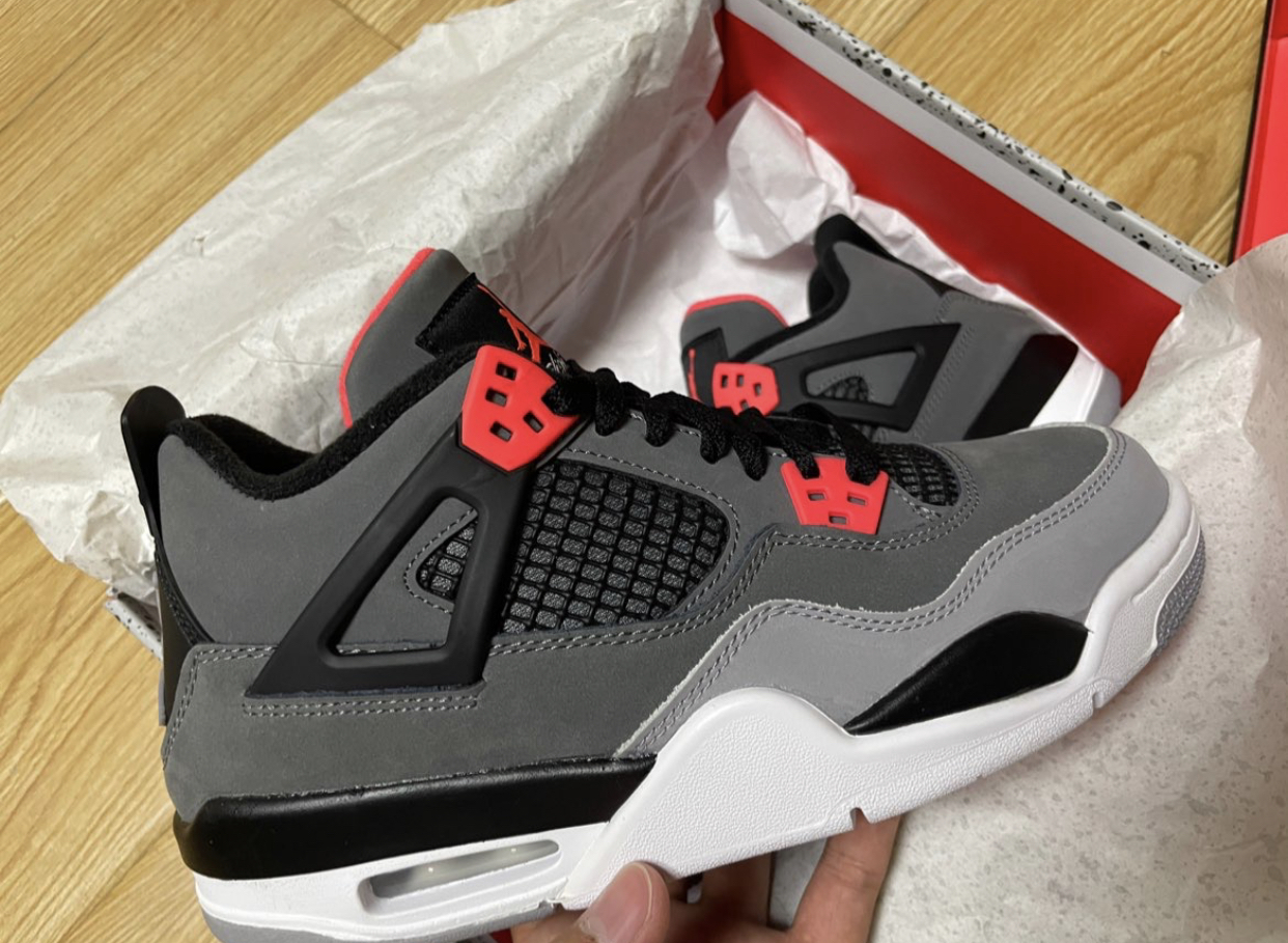 Special offer Batch Air Jordan 4 Red Glow Infrared DH6927-061 review K*** 04