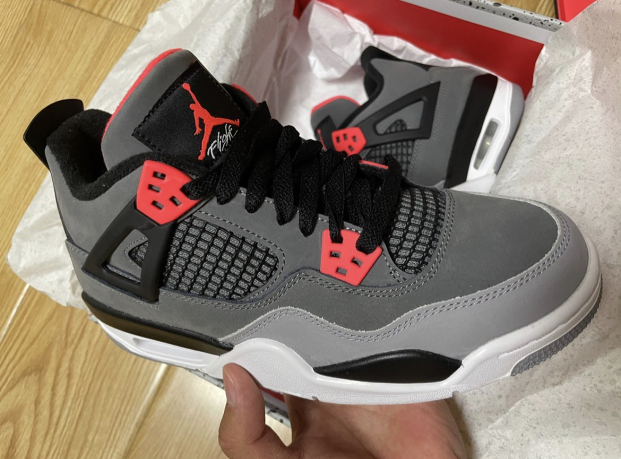 Special offer Batch Air Jordan 4 Red Glow Infrared DH6927-061 review K*** 05