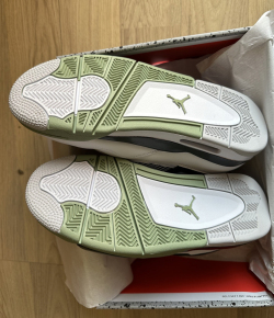 PK God Batch Air Jordan 4 Seafoam AQ9129-103 review L*** 04