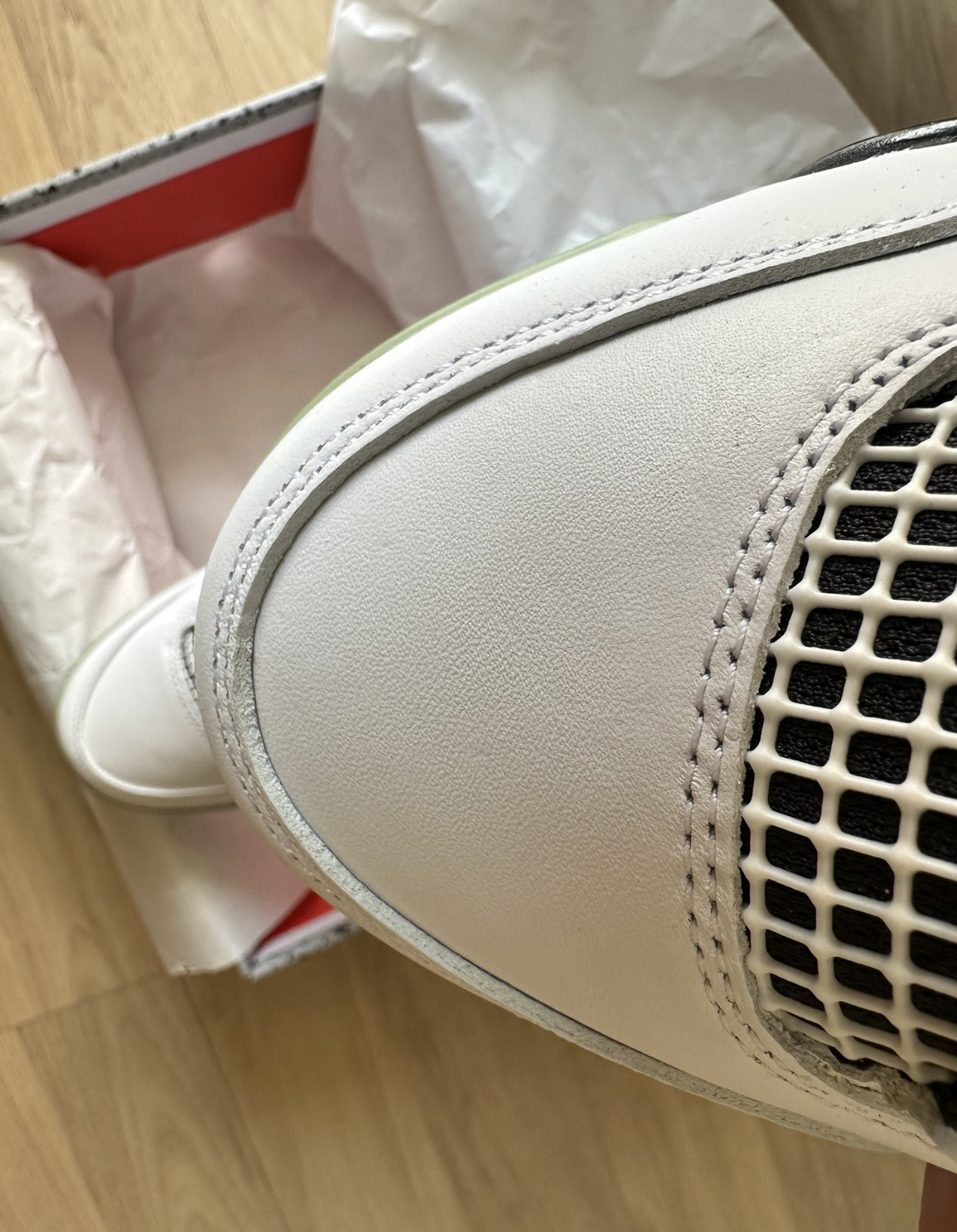 PK God Batch Air Jordan 4 Seafoam AQ9129-103 review L*** 04