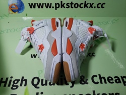 PK God Batch Nike SB x Air Jordan 4 White Orange DR5415-108 review V*** 03
