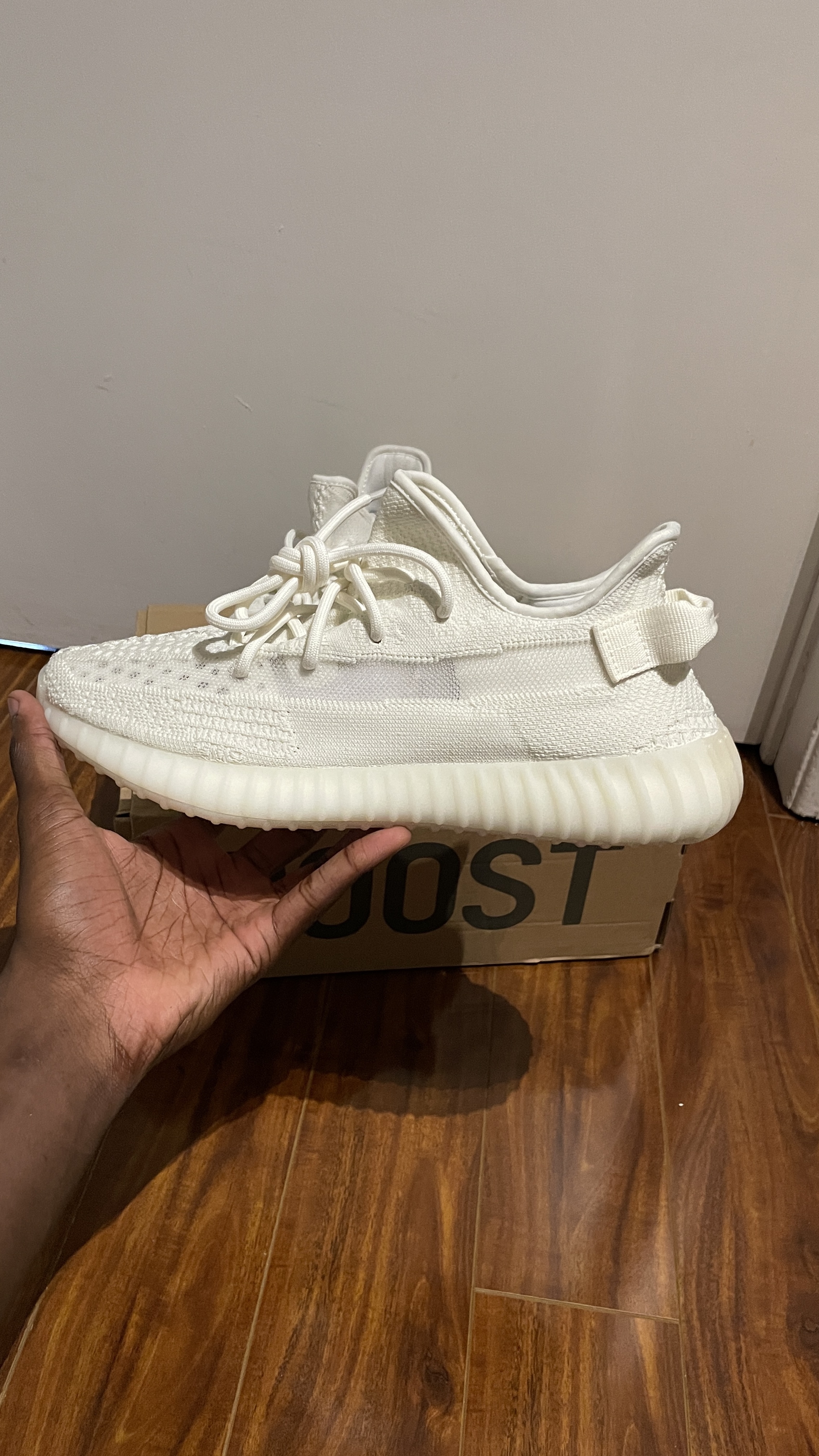 LJR Batch adidas Yeezy Boost 350 V2 Bone HQ6316 review BC AshXx 02