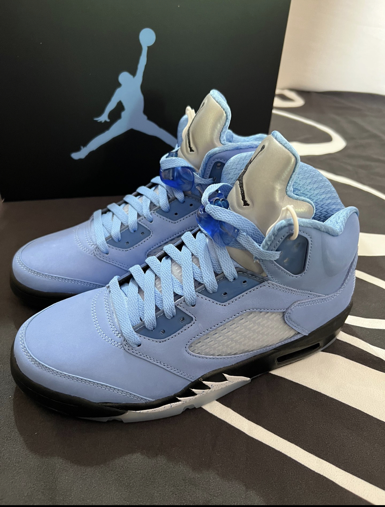 PK God Batch Air Jordan 5 Retro UNC University Blue DV1310-401 review N*** 00