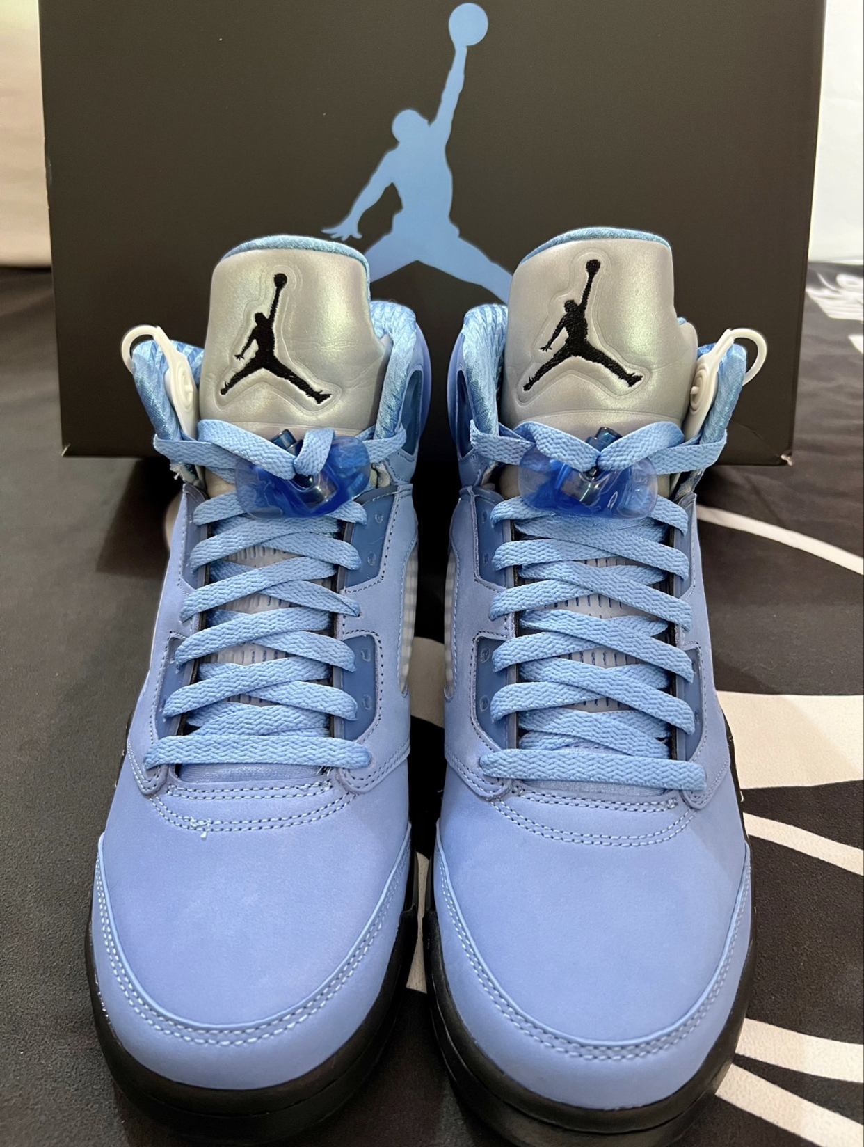 PK God Batch Air Jordan 5 Retro UNC University Blue DV1310-401 review N*** 02