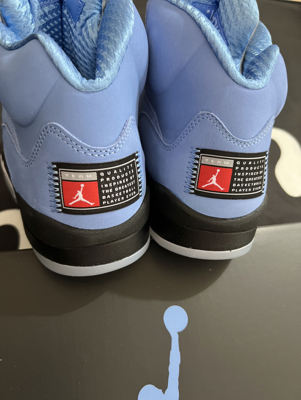 PK God Batch Air Jordan 5 Retro UNC University Blue DV1310-401 review N*** 03