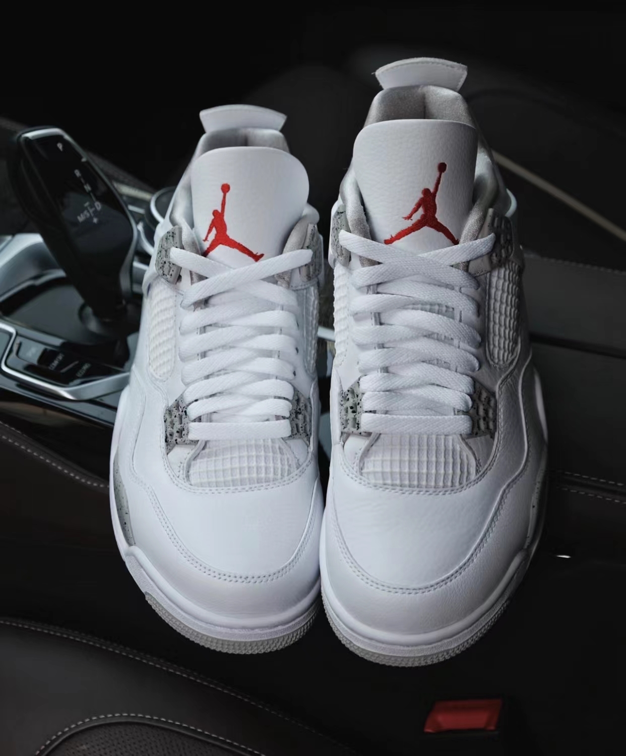 PK God Batch Air Jordan 4 Retro White Oreo CT8527-100 review B***r