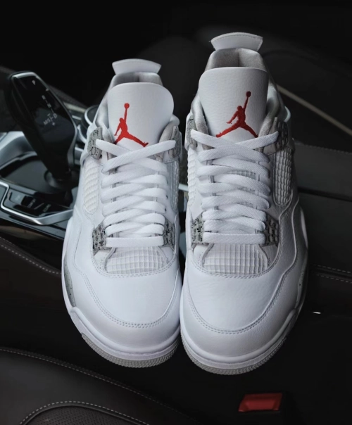 PK God Batch Air Jordan 4 Retro White Oreo CT8527-100 review 