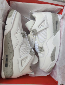 PK God Batch Air Jordan 4 Retro White Oreo CT8527-100 review L***e