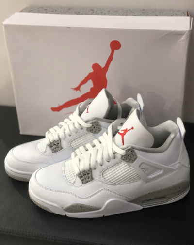 PK God Batch Air Jordan 4 Retro White Oreo CT8527-100 review K***