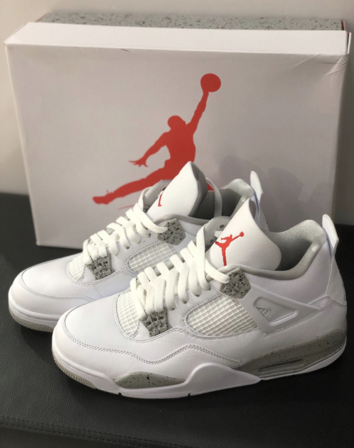 PK God Batch Air Jordan 4 Retro White Oreo CT8527-100 review 