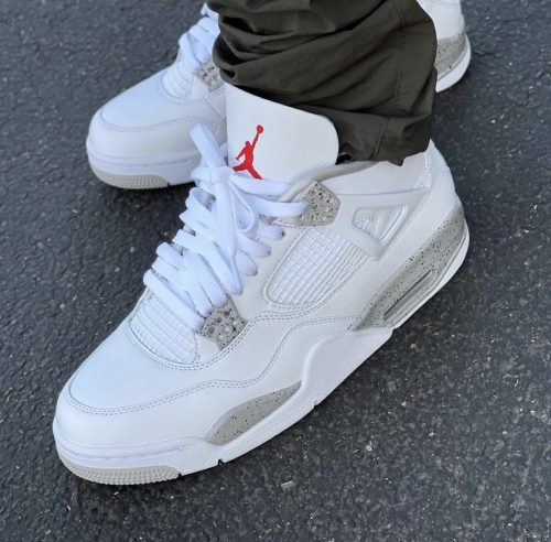 PK God Batch Air Jordan 4 Retro White Oreo CT8527-100 review 