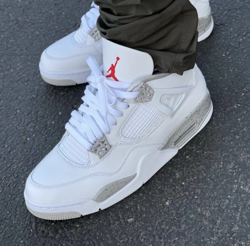 PK God Batch Air Jordan 4 Retro White Oreo CT8527-100 review 