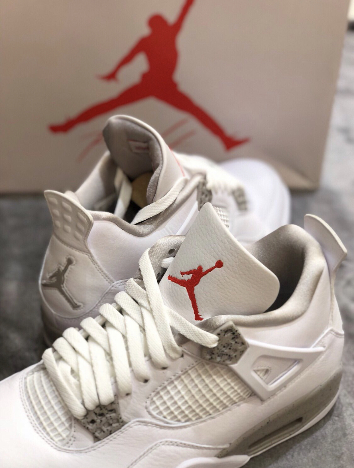 PK God Batch Air Jordan 4 Retro White Oreo CT8527-100 review L*** 03