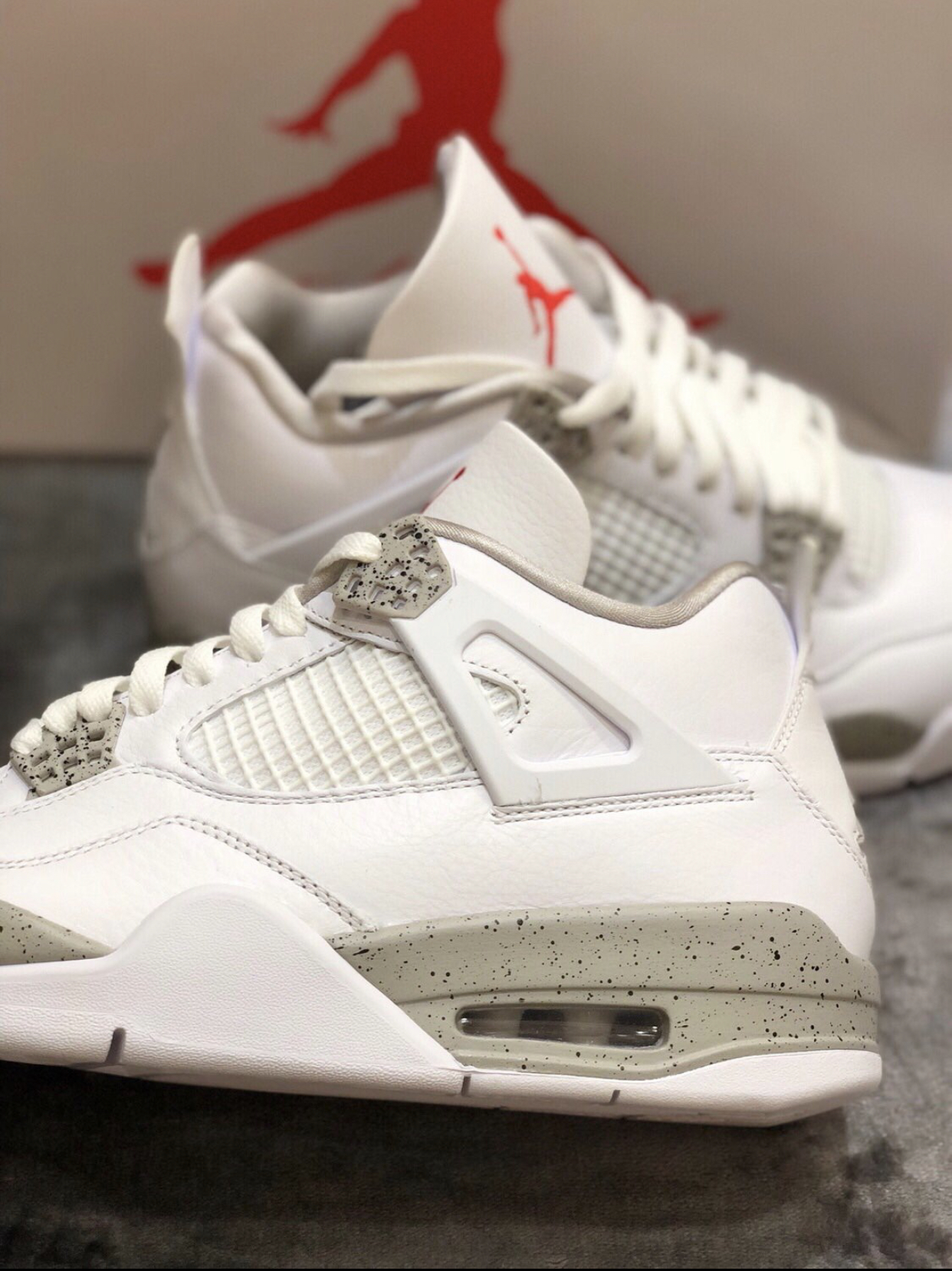 PK God Batch Air Jordan 4 Retro White Oreo CT8527-100 review L*** 05