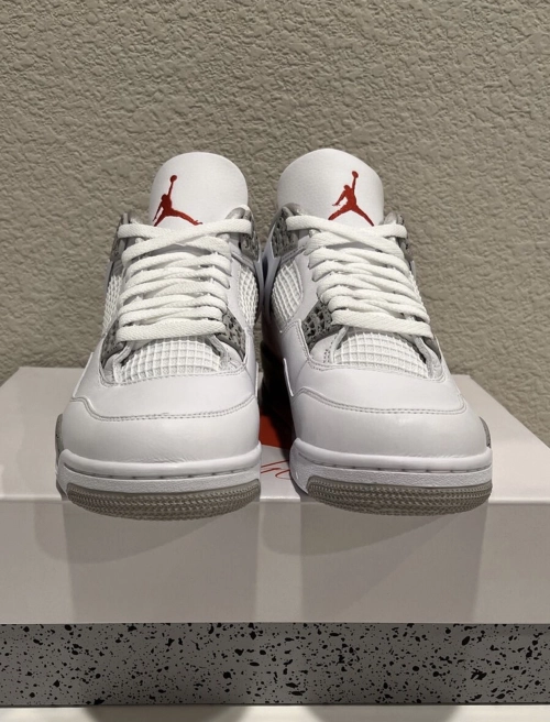 PK God Batch Air Jordan 4 Retro White Oreo CT8527-100 review 