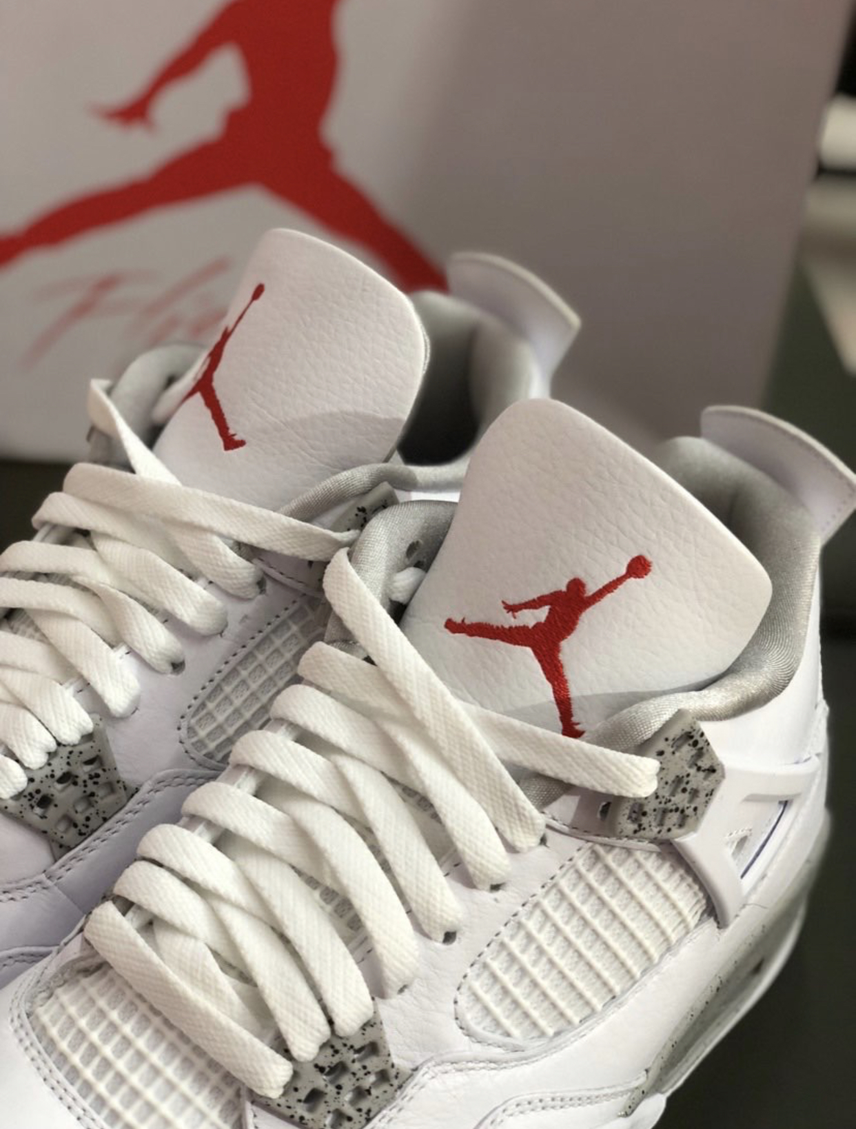 PK God Batch Air Jordan 4 Retro White Oreo CT8527-100 review B*** 03